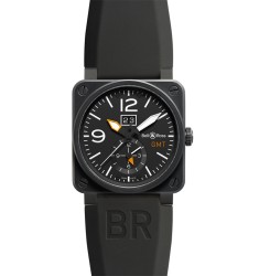 Bell & Ross GMT 42mm Mens Watch Replica BR 03-51 GMT CARBON